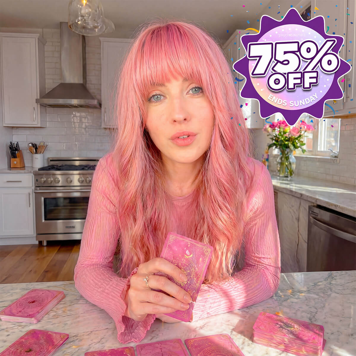 Buong Psychic Reading ni Samira (New Year 55% Off Sale) thumbnail-image-1