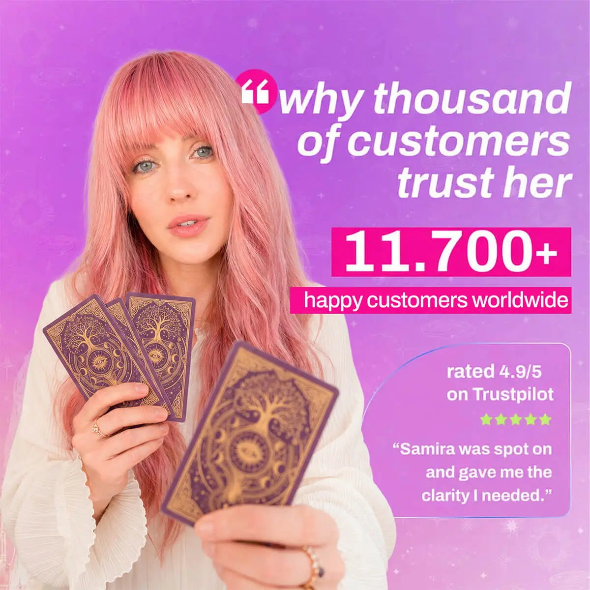 Buong Psychic Reading ni Samira (New Year 55% Off Sale) thumbnail-image-2
