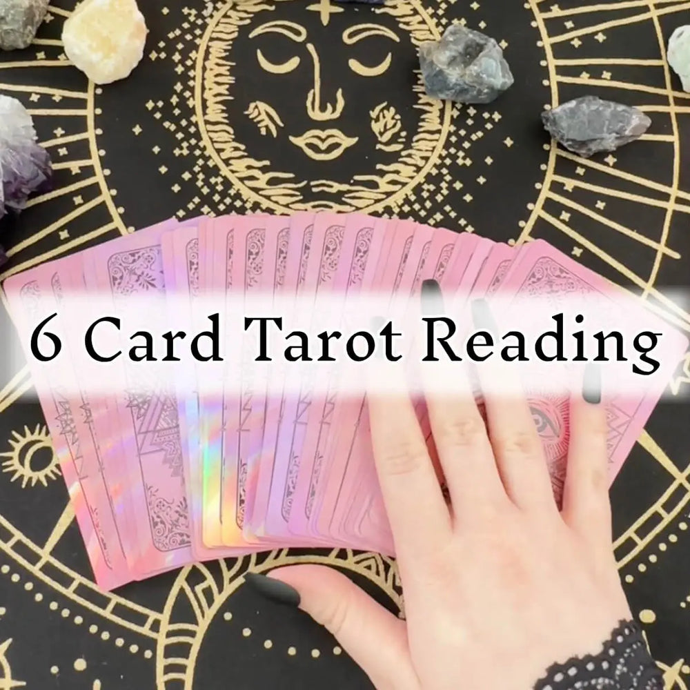 Lectura profunda del tarot de 6 cartas